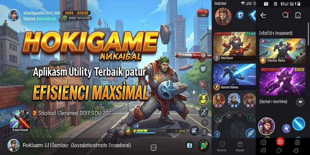 Tampilan antarmuka HOKIGAME yang memudahkan pengguna dalam mengatur tugas.