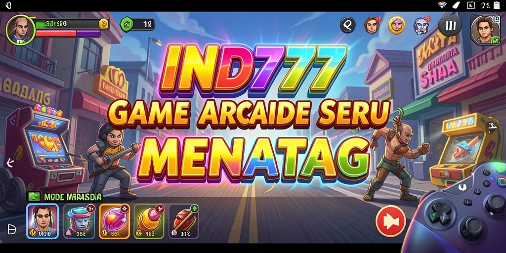 Tampilan gameplay <strong>IND777</strong> yang seru dan penuh tantangan.