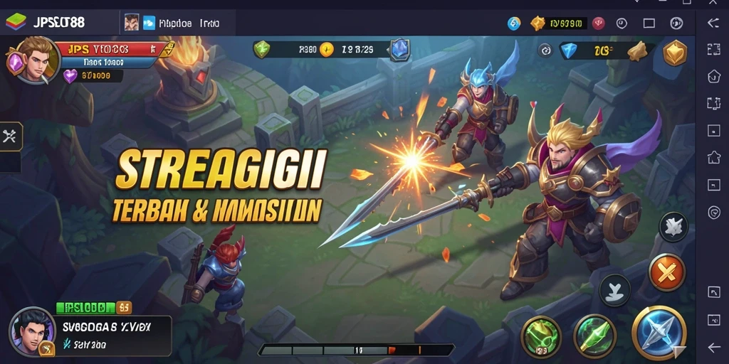 Tampilan gameplay seru dari JPSLOT88 dengan berbagai tema slot.