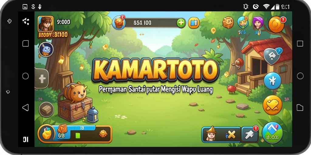 Tampilan gameplay KAMARTOTO yang menarik dan seru.
