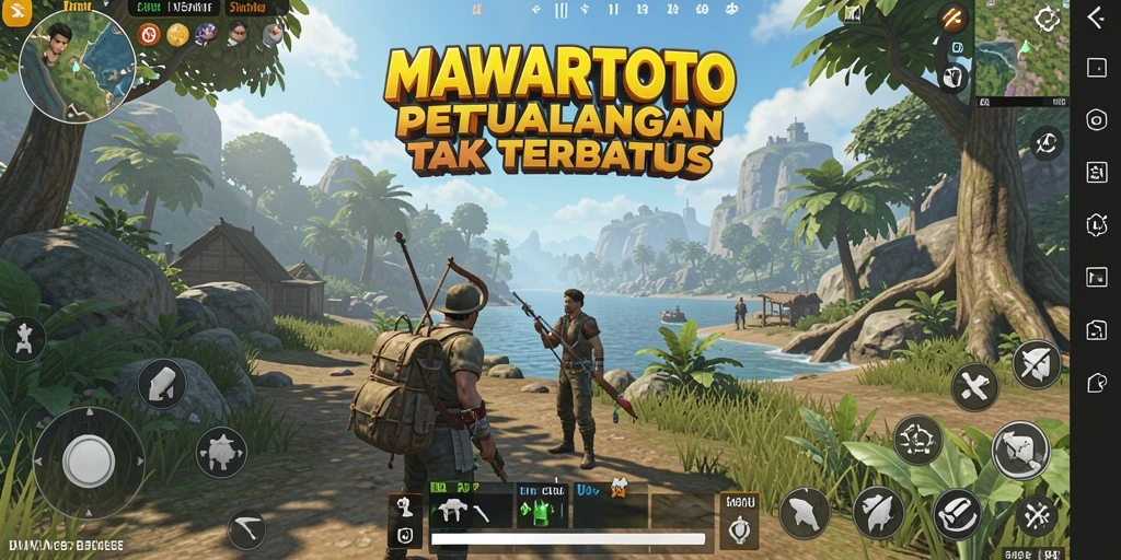 Gameplay MAWARTOTO menampilkan dunia terbuka yang luas dan dinamis.