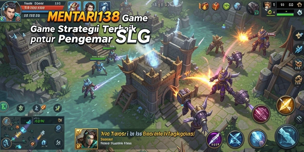 Tampilan gameplay seru di MENTARI138 dengan strategi SLG.
