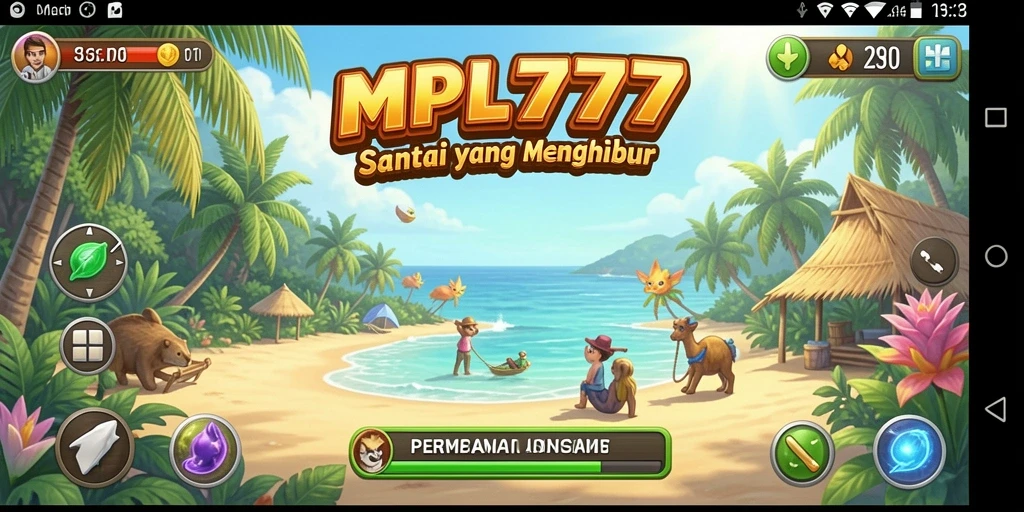 Screenshot MPL777 menampilkan gameplay santai dan menghibur yang menarik.