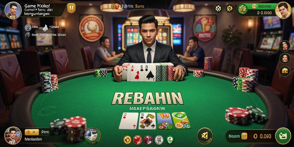 Gameplay menegangkan di aplikasi REBAHIN dengan grafik yang menarik.