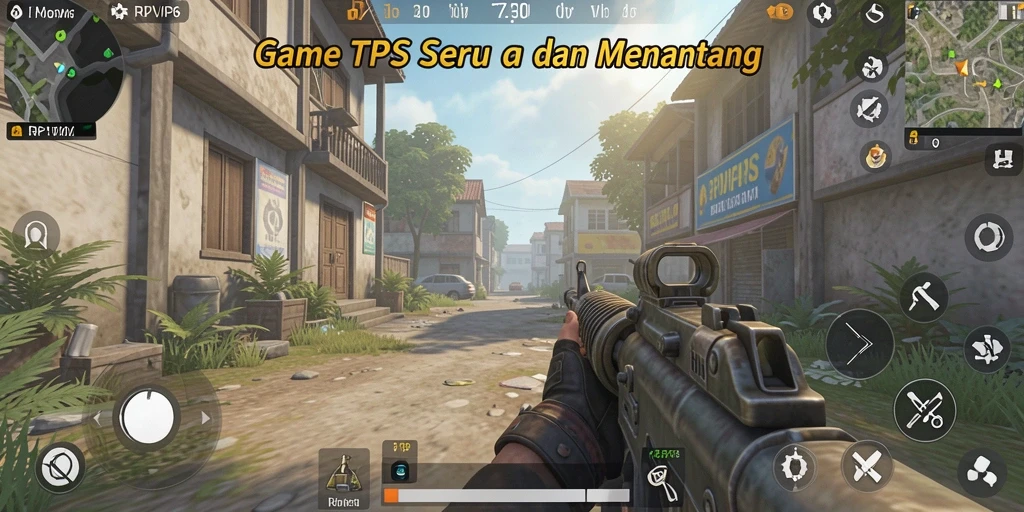 Tampilan gameplay RPVIP6 yang mendebarkan dalam TPS.