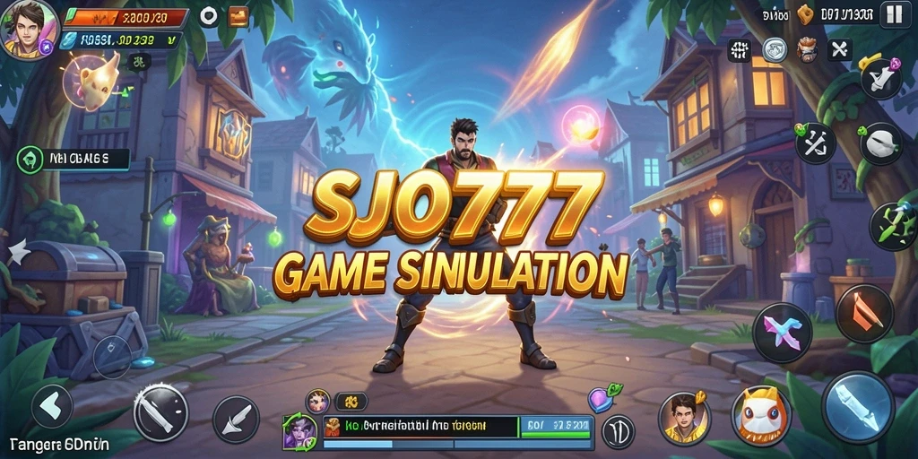 Tampilan gameplay menarik di SJO777 dengan fitur simulasi yang mendalam.