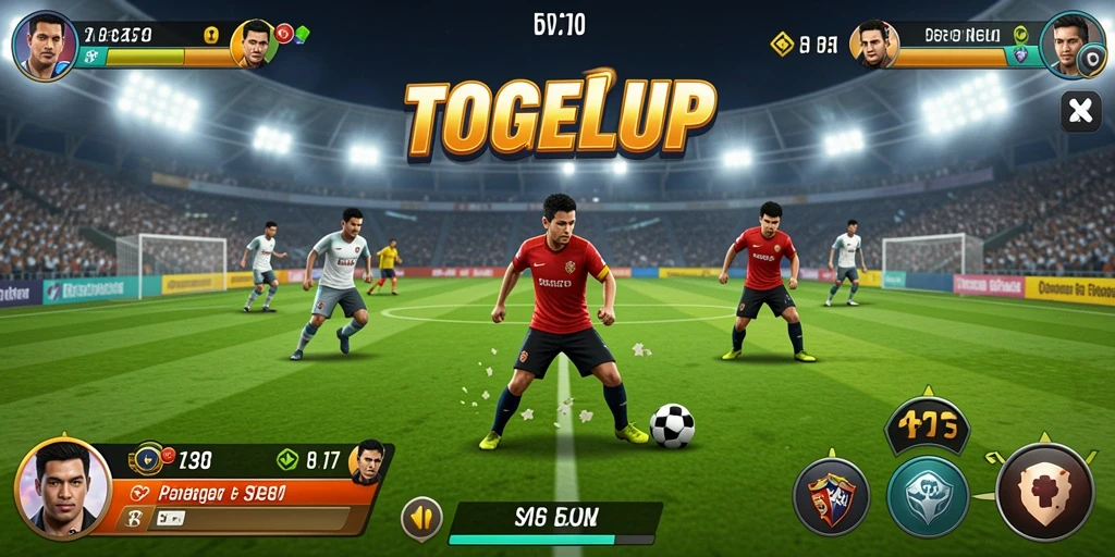 Tampilan grafis menarik saat bermain TOGELUP dengan berbagai mode olahraga.